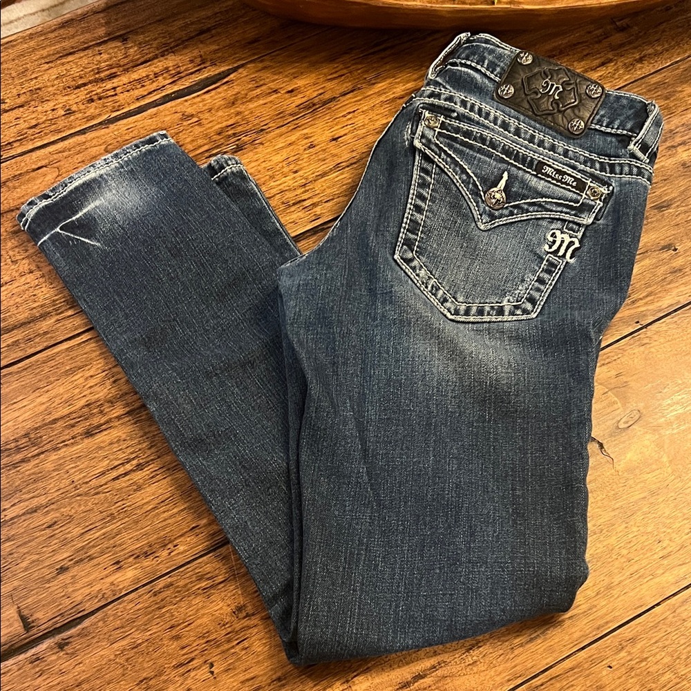 Miss Me Embellished Skinny Jeans.  Size 29.